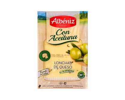 Sýr s olivami, plátkový 60g